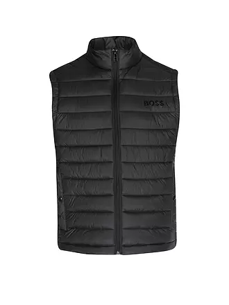 BOSS | Gilet matelassé | schwarz
